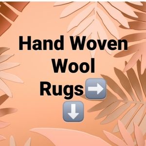 NWT- Wool rugs